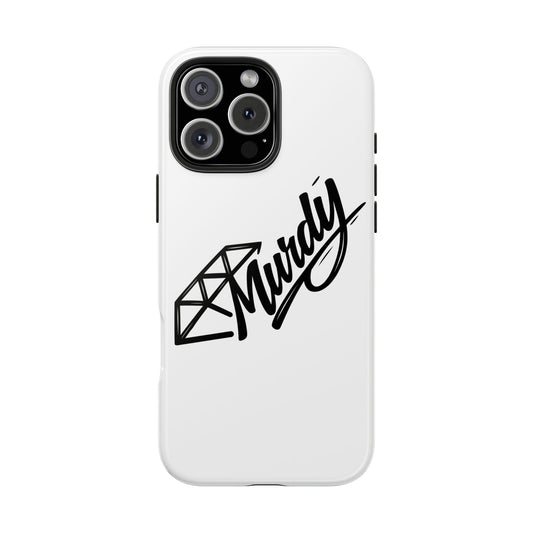 Tough Phone Case — Diamond Script 'Mindy' Protective Phone Cover