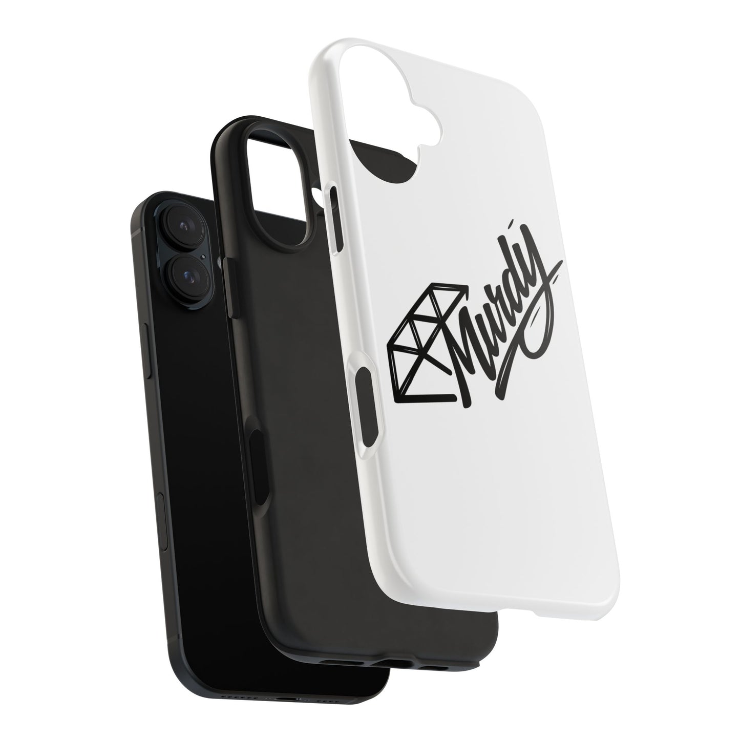Tough Phone Case — Diamond Script 'Mindy' Protective Phone Cover