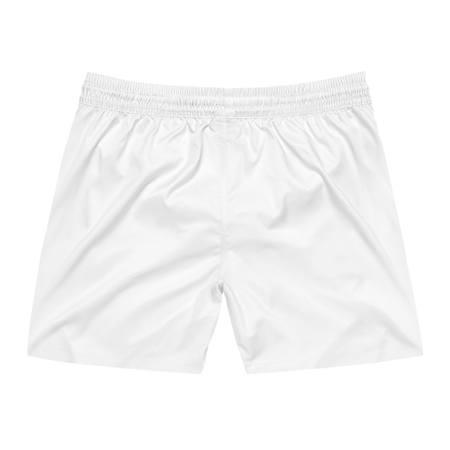Men's Swim Shorts — Minimal Diamond Logo Quick-Dry Beach Trunks