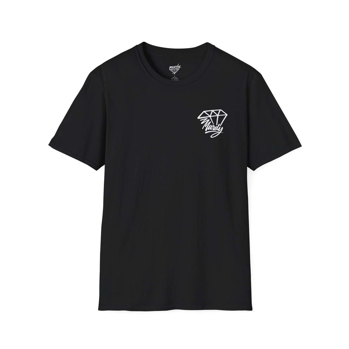 Murdy Diamond T-Shirt | 001 Diamond Design Black/White