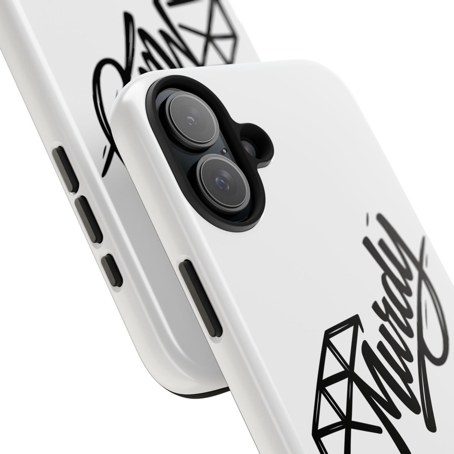 Tough Phone Case — Diamond Script 'Mindy' Protective Phone Cover