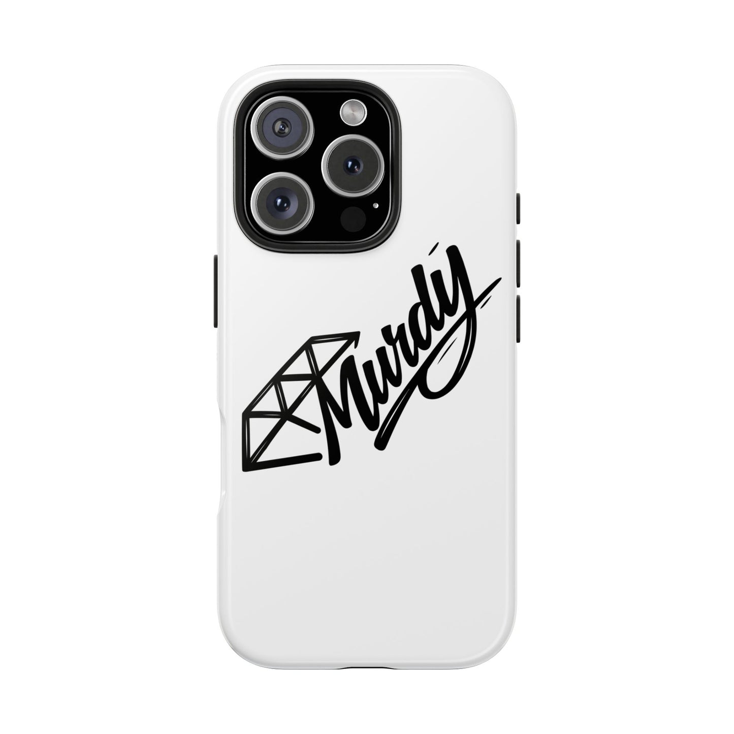 Tough Phone Case — Diamond Script 'Mindy' Protective Phone Cover