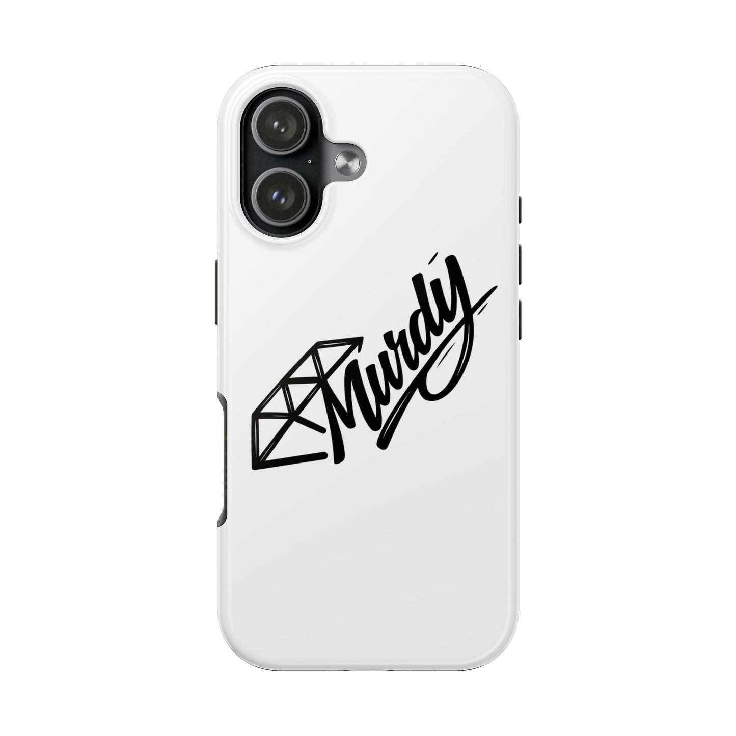 Tough Phone Case — Diamond Script 'Mindy' Protective Phone Cover