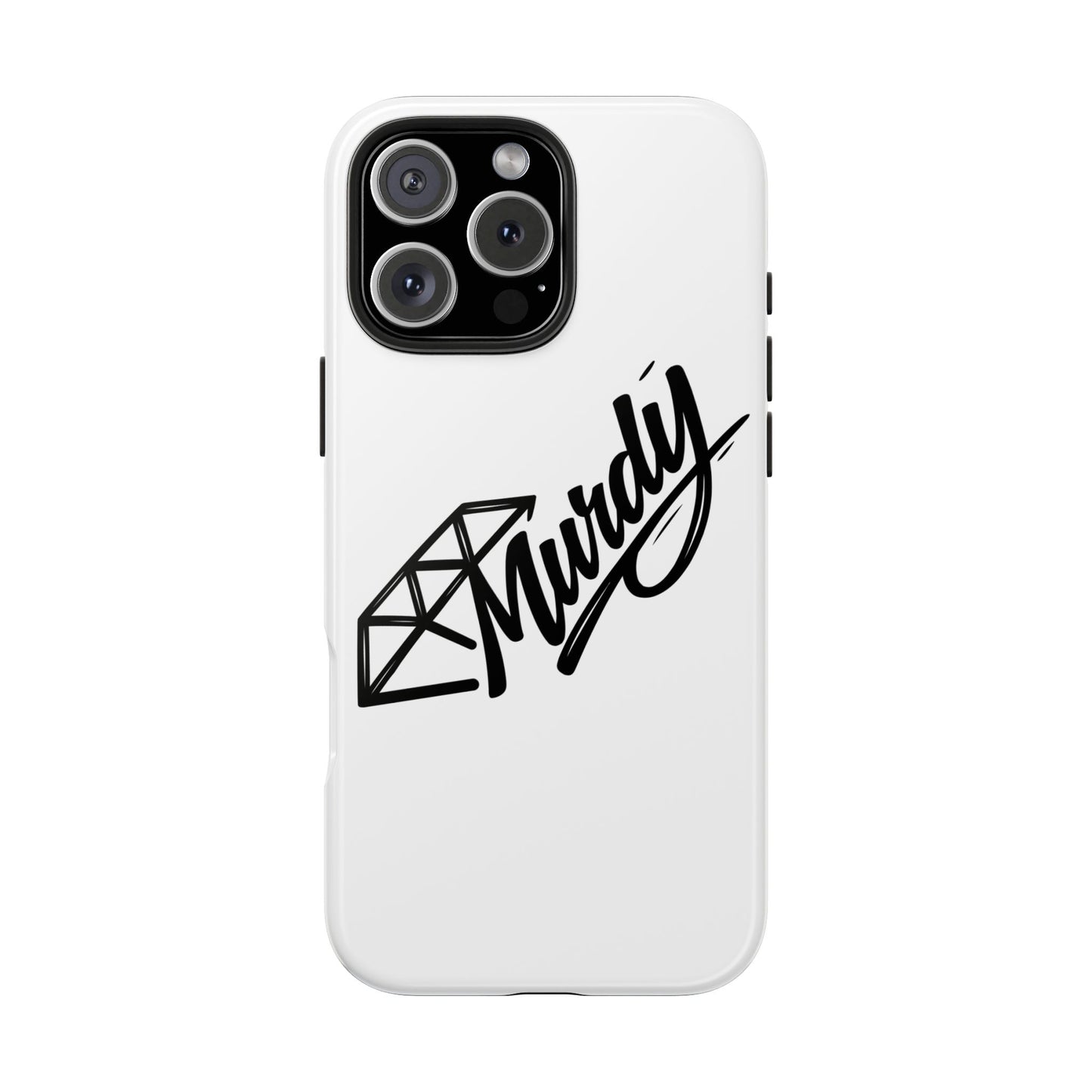 Tough Phone Case — Diamond Script 'Mindy' Protective Phone Cover