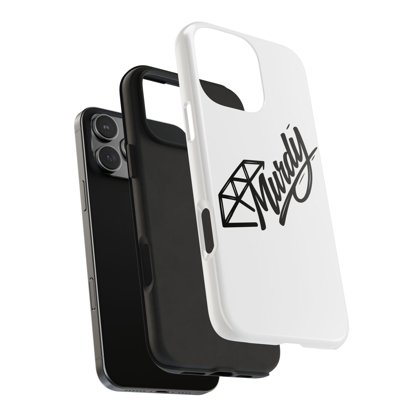 Tough Phone Case — Diamond Script 'Mindy' Protective Phone Cover