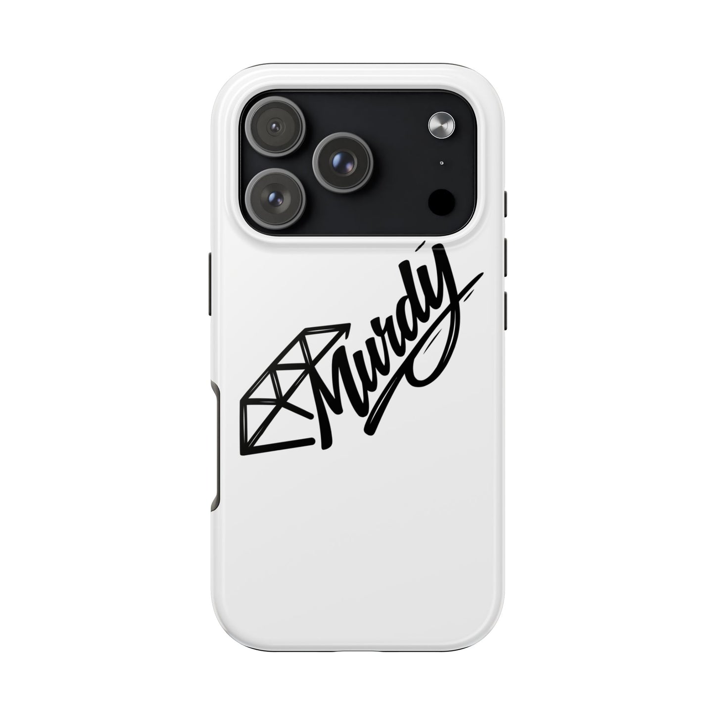 Tough Phone Case — Diamond Script 'Mindy' Protective Phone Cover