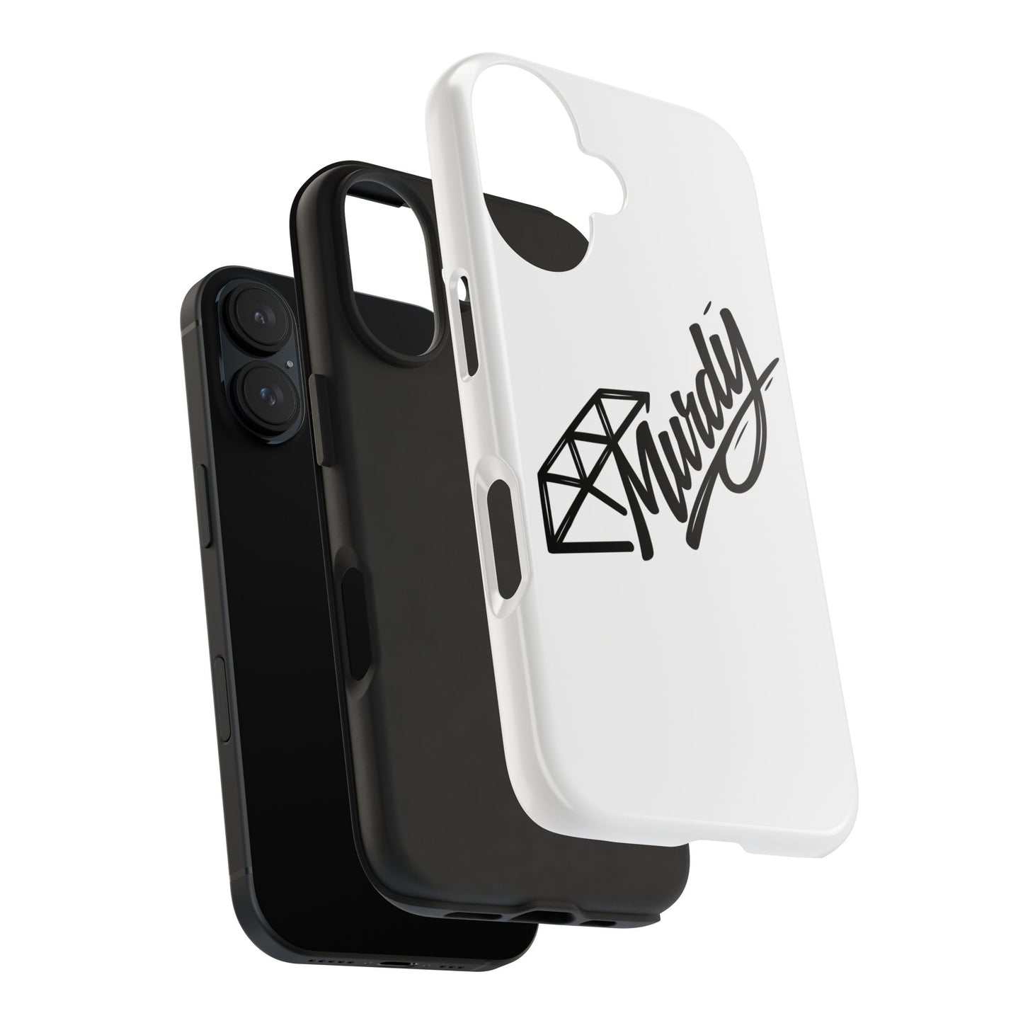 Tough Phone Case — Diamond Script 'Mindy' Protective Phone Cover