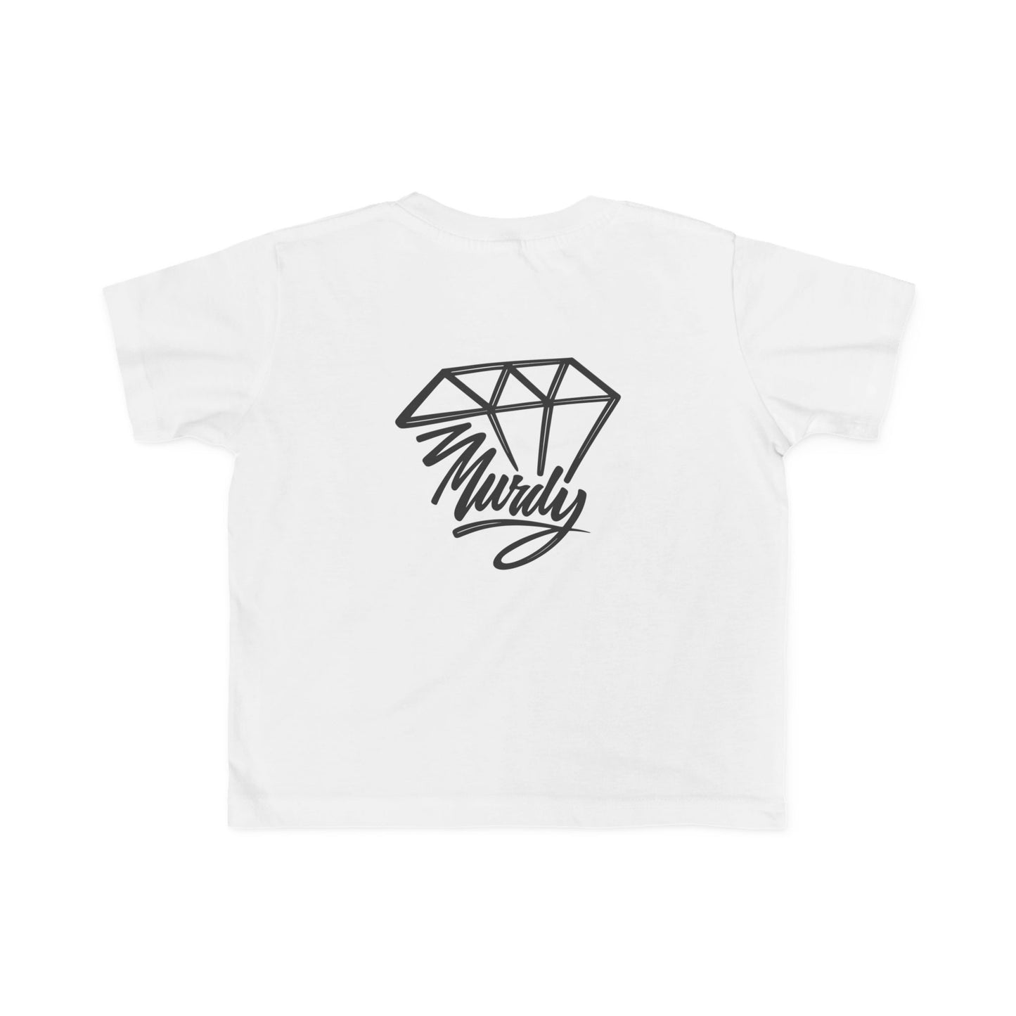 Toddler Tee — Diamond Logo "Lil Mur-tee" Graphic Kids Shirt
