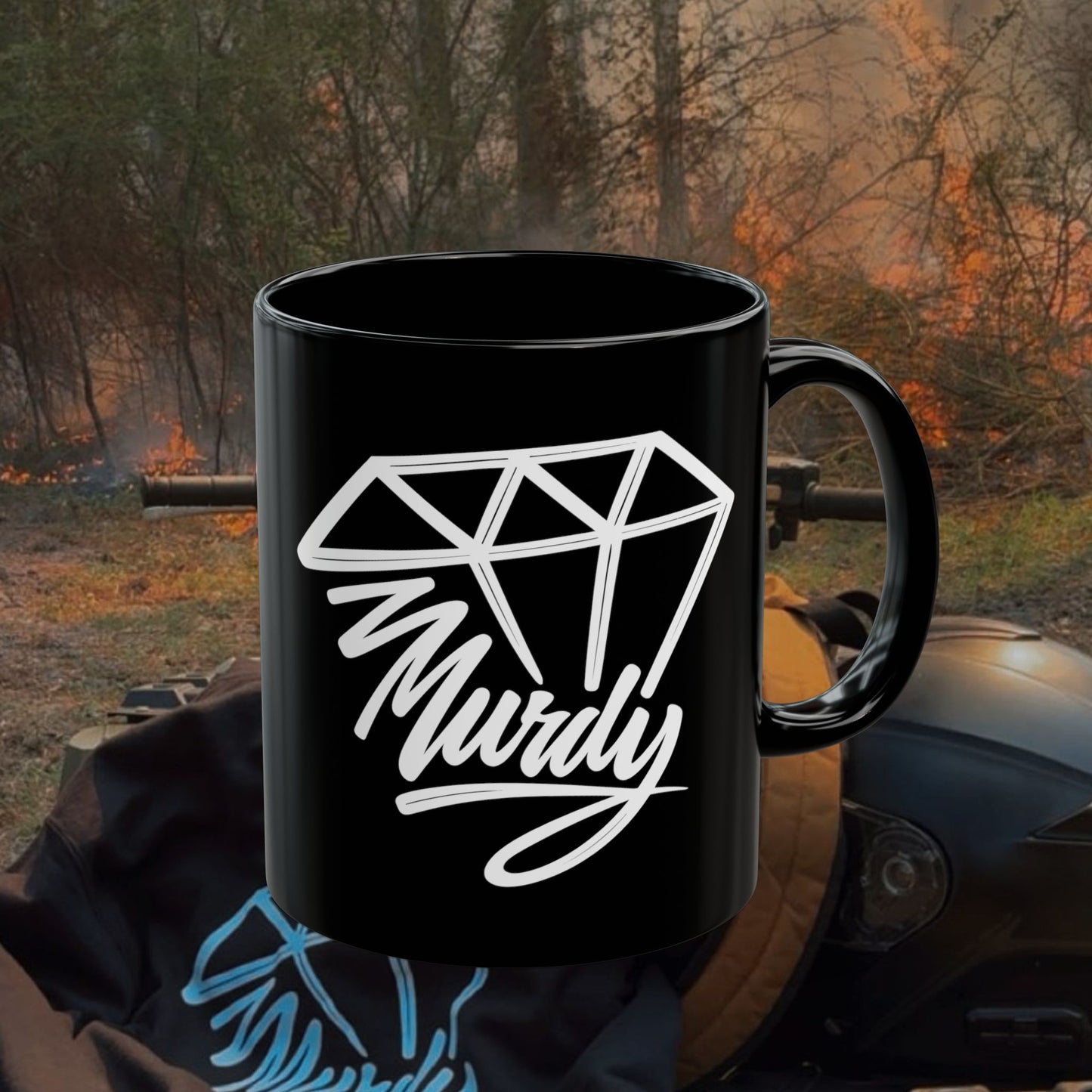 Murdy Mug | Black Ceramic 💎