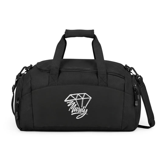 Diamond Hustle Gym Bag — Logo Duffle for Fitness, Travel & Training