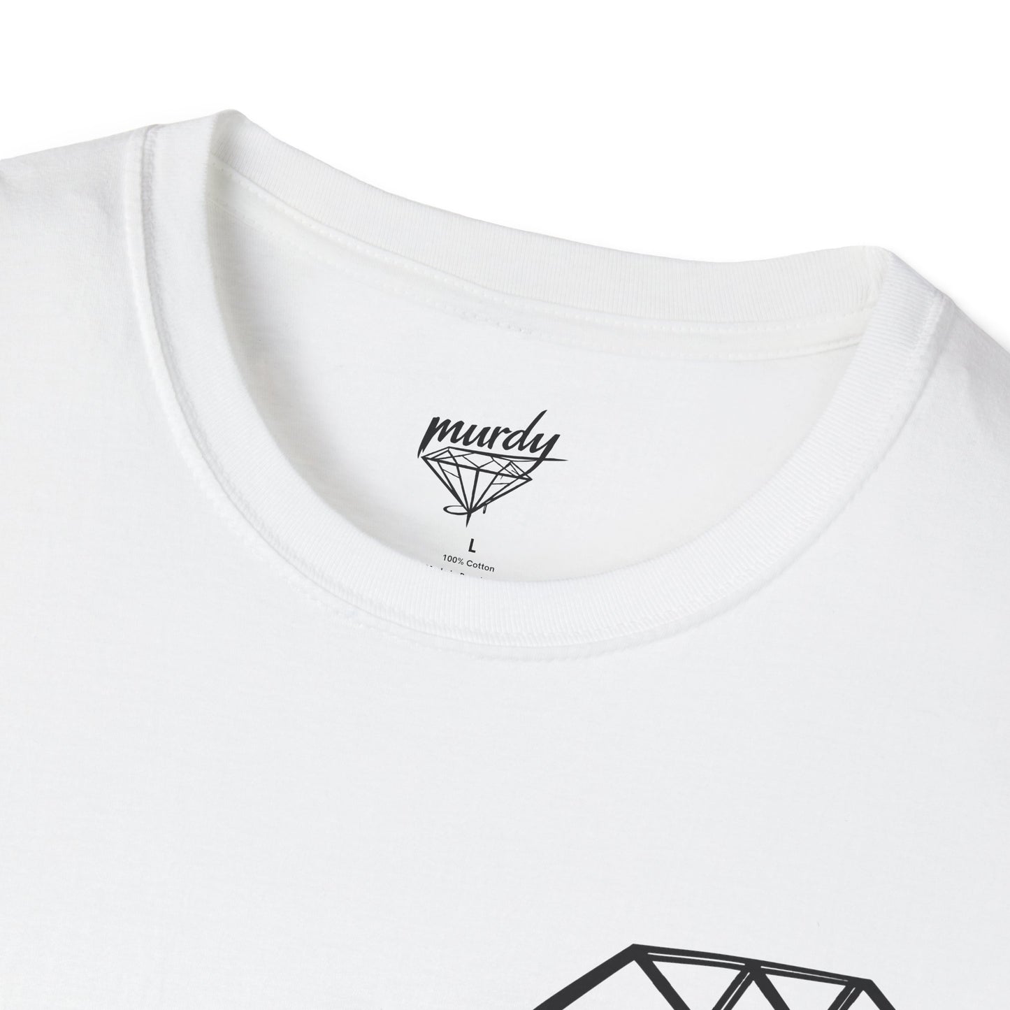 Murdy Diamond T-Shirt | 001 Diamond Design Black/White