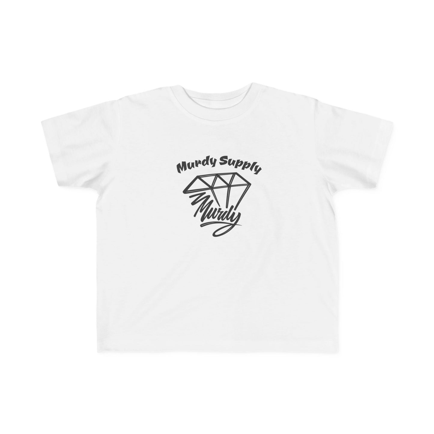 Toddler Tee — Diamond Logo "Lil Mur-tee" Graphic Kids Shirt