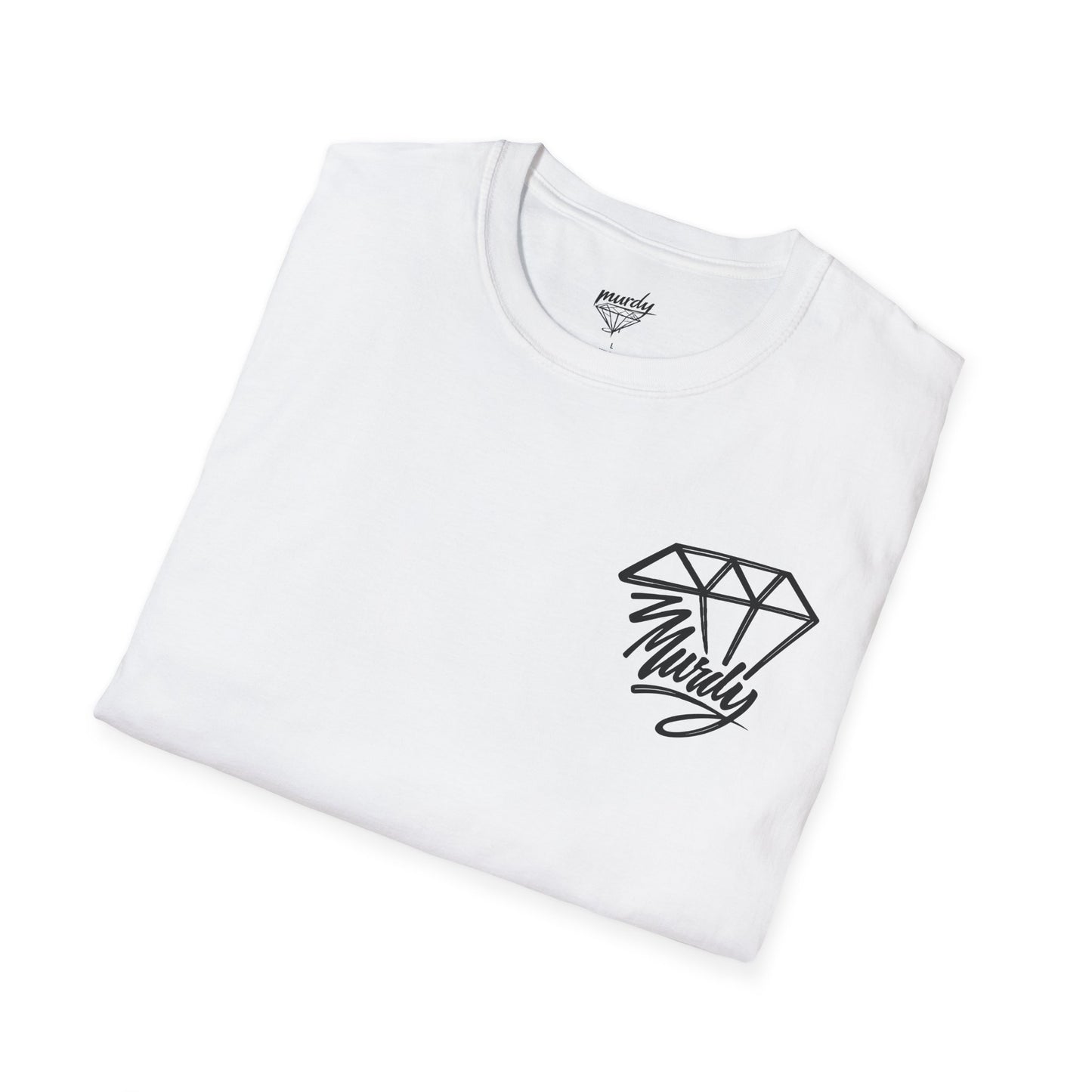 Murdy Diamond T-Shirt | 001 Diamond Design Black/White