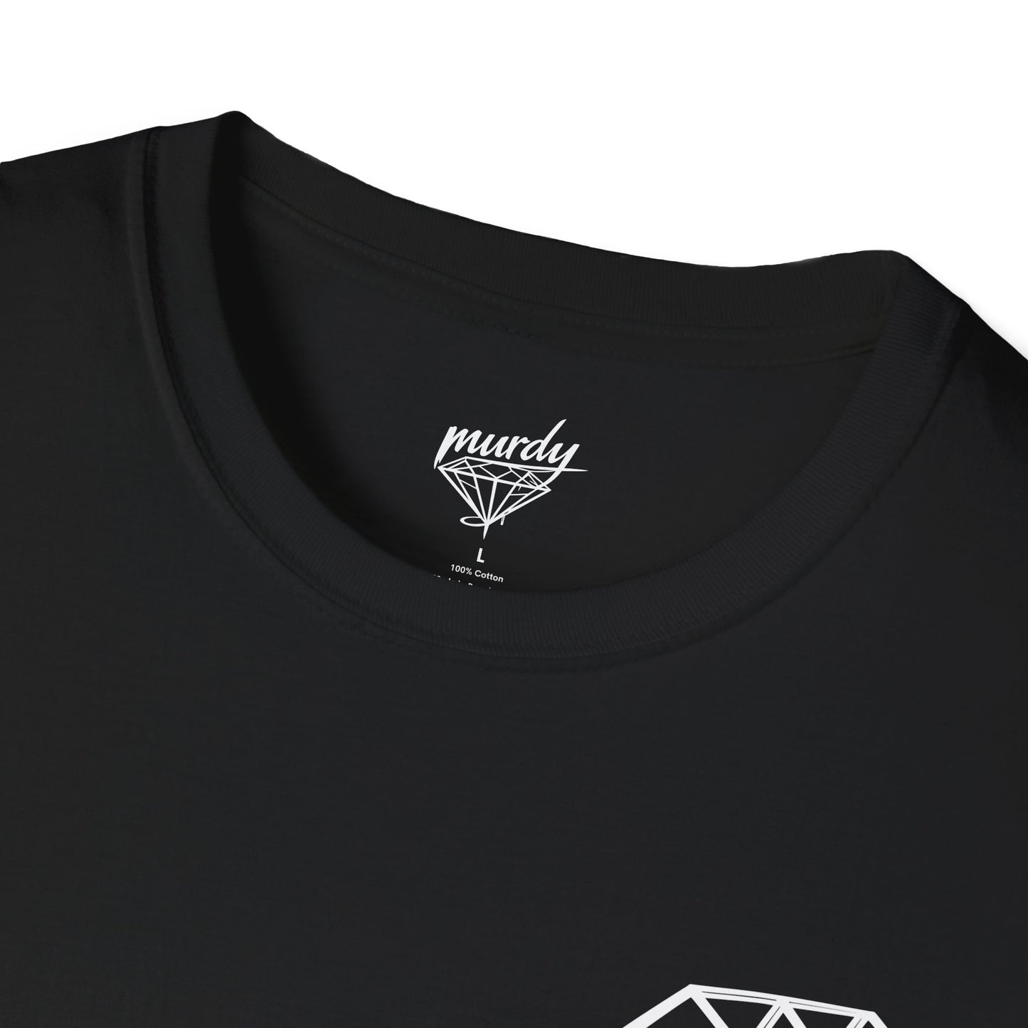 Murdy Diamond T-Shirt | 001 Diamond Design Black/White