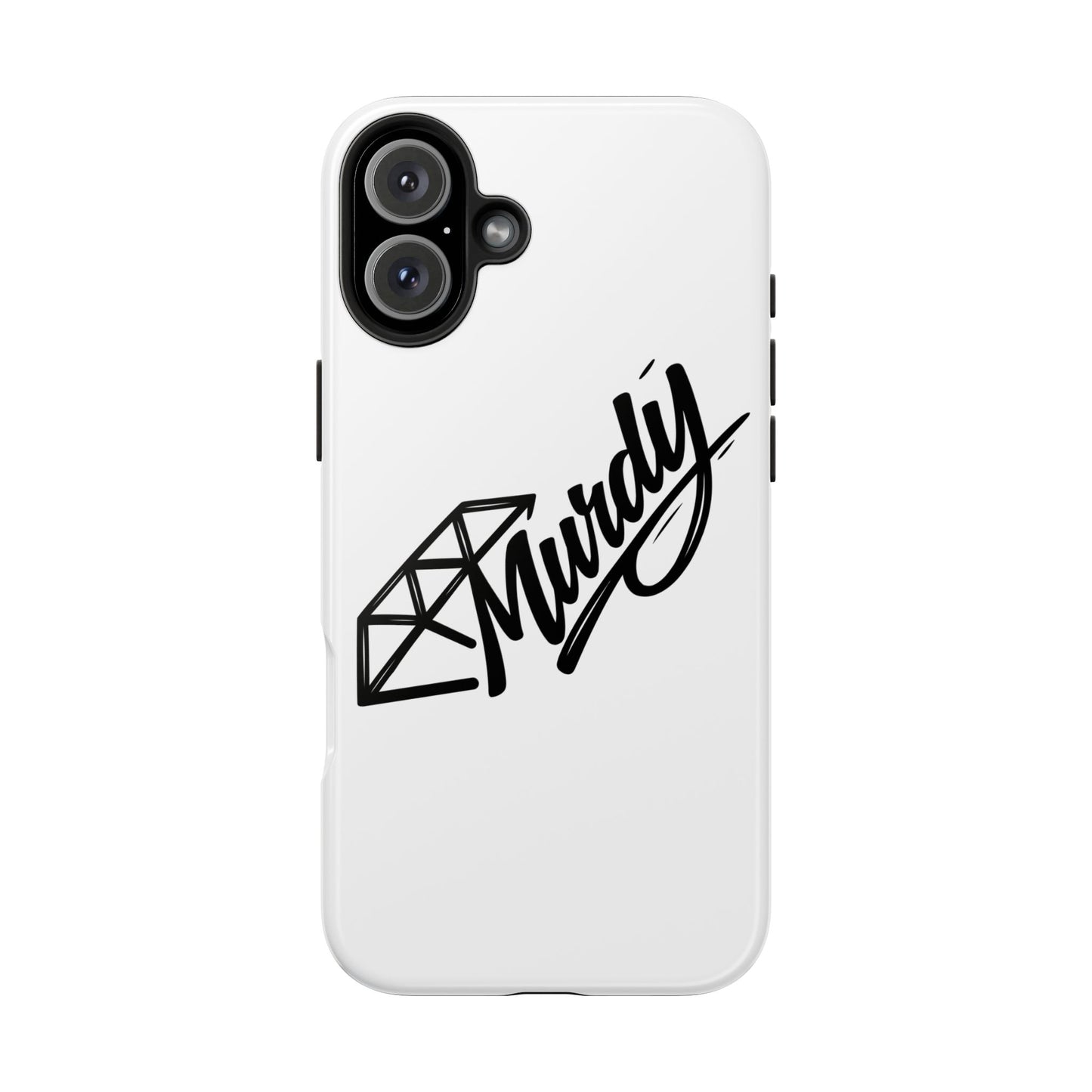 Tough Phone Case — Diamond Script 'Mindy' Protective Phone Cover